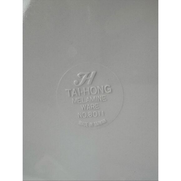 Thunder Group 8011TR 80 oz Longevity Pattern Melamine Serving Bowl w/Lid - Picture 10 of 10